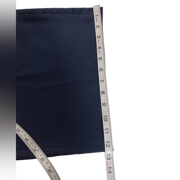 J. Jill Wide Leg Cropped Ankle Navy‎ Blue Pants Modal Blend Petite Large PL - Picture 9 of 10